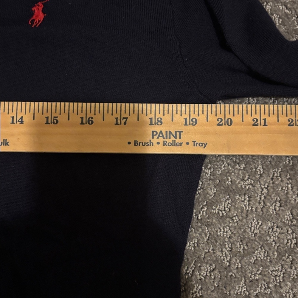 Ralph Lauren Polo V Neck Sweater Size M
Wool Preppie Dark Academia Old Money - Picture 5 of 5
